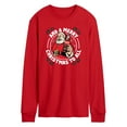 thumbnail image 1 of Coca-Cola - And a Merry Christmas to All - Men's Long Sleeve Graphic T-shirt, 1 of 3