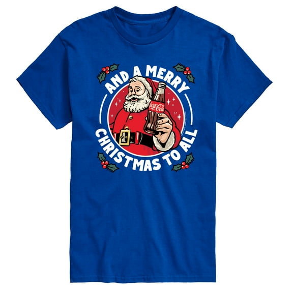Coca-Cola - And a Merry Christmas to All - Men's Short Sleeve Graphic T-shirt