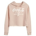 thumbnail image 1 of Coca-Cola - As Always Five Cents - Juniors Cropped Pullover Hoodie, 1 of 5
