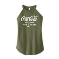 thumbnail image 1 of Coca-Cola - As Always Five Cents - Juniors High Neck Tank Top, 1 of 5