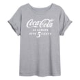 thumbnail image 1 of Coca-Cola - As Always Five Cents - Juniors Ideal Flowy Muscle T-Shirt, 1 of 5