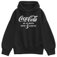 thumbnail image 1 of Coca-Cola - As Always Five Cents Oversized Fleece Hoodie Sweatshirt, 1 of 3