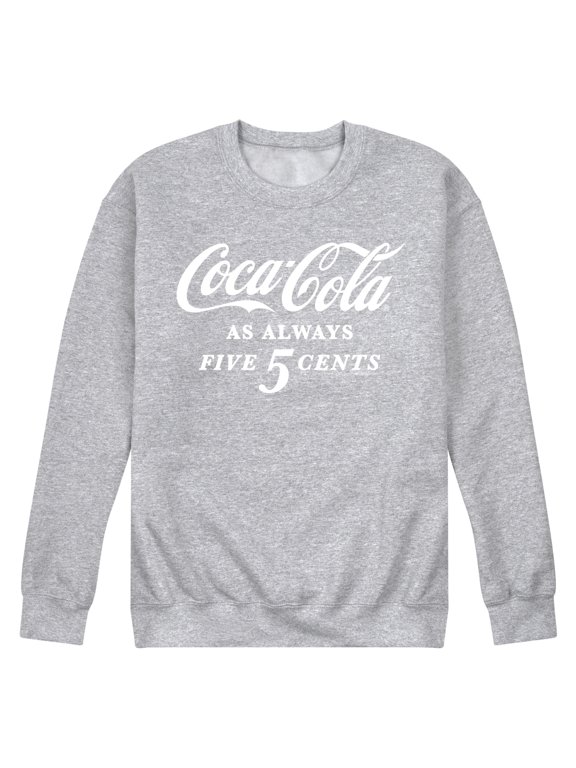 - As Always Five Cents Men's Graphic Fleece Sweatshirt