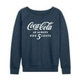 thumbnail image 1 of Coca-Cola - As Always Five Cents  - Women's Lightweight French Terry Long Sleeve Shirt, 1 of 5