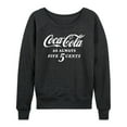 thumbnail image 1 of Coca-Cola - As Always Five Cents  - Women's Lightweight French Terry Long Sleeve Shirt, 1 of 5
