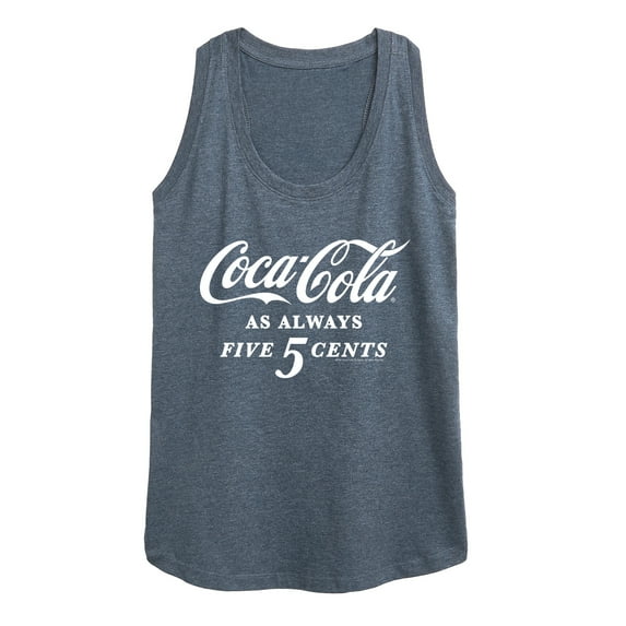 Coca-Cola - As Always Five Cents - Women's Racerback Tank Top