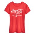 thumbnail image 1 of Coca-Cola - As Always Five Cents  - Women's Short Sleeve Graphic T-Shirt, 1 of 5