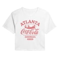 thumbnail image 1 of Coca-Cola - Atlanta - Juniors Cropped Graphic T-Shirt, 1 of 4