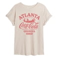 thumbnail image 1 of Coca-Cola - Atlanta - Juniors Oversized Graphic T-Shirt, 1 of 4
