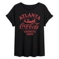 thumbnail image 1 of Coca-Cola - Atlanta - Juniors Oversized Graphic T-Shirt, 1 of 4