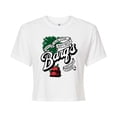 thumbnail image 1 of Coca-Cola - Barq's Logo - Juniors Cropped Graphic T-Shirt, 1 of 4