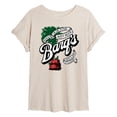 thumbnail image 1 of Coca-Cola - Barq's Logo - Juniors Oversized Graphic T-Shirt, 1 of 4