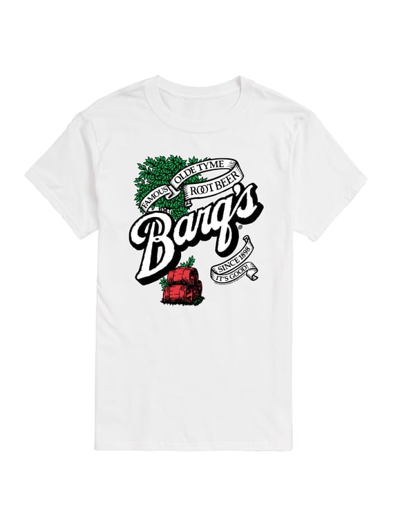 - Barq's Logo Men's Short Sleeve Graphic T-Shirt
