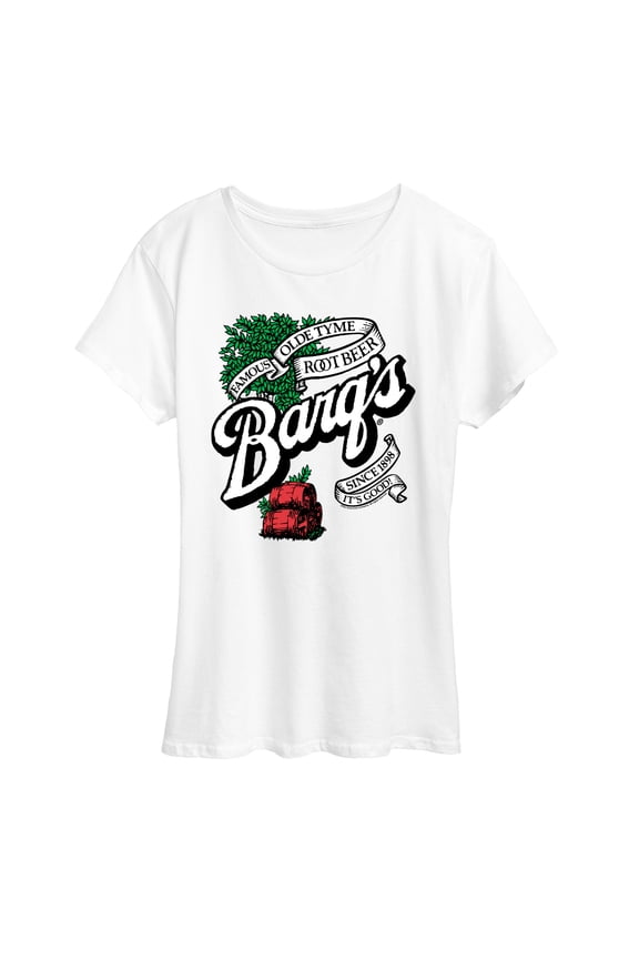- Barq's Logo - Women's Short Sleeve Graphic T-Shirt