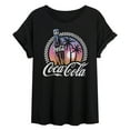 thumbnail image 1 of Coca-Cola - Beach - Women's Oversized Graphic T-Shirt, 1 of 5