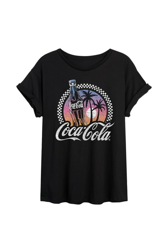 - Beach - Women's Oversized Graphic T-Shirt