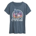 thumbnail image 1 of Coca-Cola - Beach - Women's Short Sleeve Graphic T-Shirt, 1 of 5