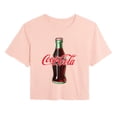 thumbnail image 1 of Coca-Cola - Bottle Logo - Juniors Cropped Graphic T-Shirt, 1 of 3