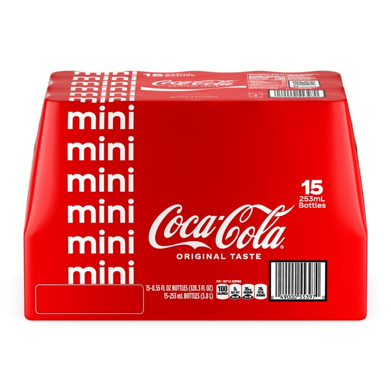 Coca-Cola Bottles, 8.55 fl oz, 15 Pack - Walmart.com