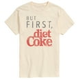 thumbnail image 1 of Coca-Cola - But First Diet Coke - Men's Short Sleeve Graphic T-Shirt, 1 of 4