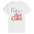 thumbnail image 1 of Coca-Cola - But First Diet Coke - Men's Short Sleeve Graphic T-Shirt, 1 of 4