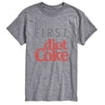 thumbnail image 1 of Coca-Cola - But First Diet Coke - Men's Short Sleeve Graphic T-Shirt, 1 of 4