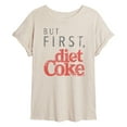thumbnail image 1 of Coca-Cola - But First Diet Coke - Women's Oversized Graphic T-Shirt, 1 of 4