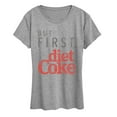 thumbnail image 1 of Coca-Cola - But First Diet Coke - Women's Short Sleeve Graphic T-Shirt, 1 of 4