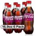 thumbnail image 1 of Coca-Cola Cherry Coke Bottle 16.9 oz 6 pack, 1 of 1