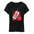 thumbnail image 1 of Coca-Cola - Cherry Coke Can - Women's Short Sleeve Graphic T-Shirt, 1 of 4