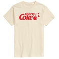 thumbnail image 1 of Coca-Cola - Cherry Coke Heart Cherry - Men's Short Sleeve T-Shirt, 1 of 4