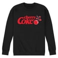 thumbnail image 1 of Coca-Cola - Cherry Coke Hearts Men's Graphic Fleece Sweatshirt, 1 of 4