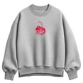 thumbnail image 1 of Coca-Cola - Cherry Coke Logo - Women's Oversized Fleece Crew Sweatshirt, 1 of 3