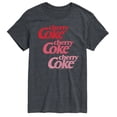 thumbnail image 1 of Coca-Cola - Cherry Coke Ombre Logo - Men's Short Sleeve T-Shirt, 1 of 4