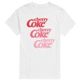 thumbnail image 1 of Coca-Cola - Cherry Coke Ombre Logo - Men's Short Sleeve T-Shirt, 1 of 4