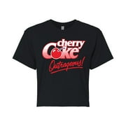 Coca-Cola - Cherry Coke Outrageous Womens Cropped Graphic T-Shirt