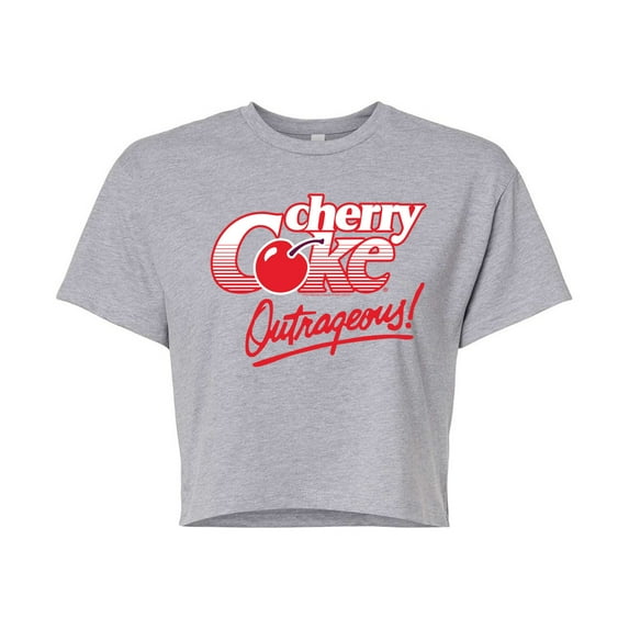 Coca-Cola - Cherry Coke Outrageous - Junior's Cropped Tee