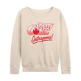 thumbnail image 1 of Coca-Cola - Cherry Coke Outrageous - Women's French Terry Long Sleeve Shirt, 1 of 5