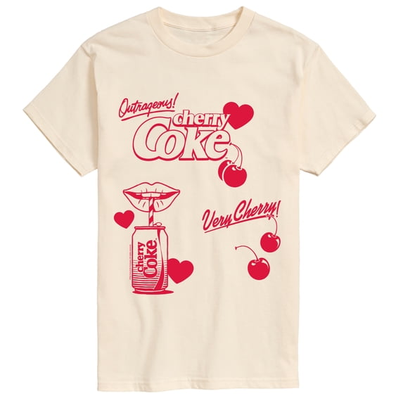Coca-Cola - Cherry Coke Sip - Men's Short Sleeve Graphic T-Shirt