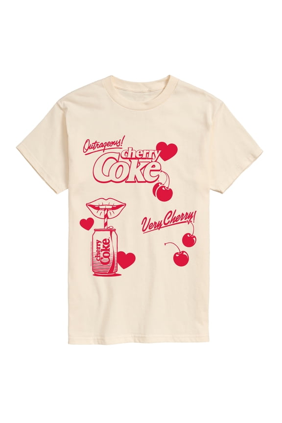 - Cherry Coke Sip - Men's Short Sleeve Graphic T-Shirt