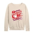 thumbnail image 1 of Coca-Cola - Cherry Coke Very Cherry - Women's French Terry Long Sleeve Shirt, 1 of 5