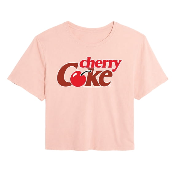 Coca-Cola - Cherry Costume Cropped Graphic T-Shirt