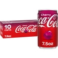 thumbnail image 1 of Coca-Cola Soda Pop Fridge Pack Mini Cans, 7.5 fl oz, 10 pack, 1 of 16