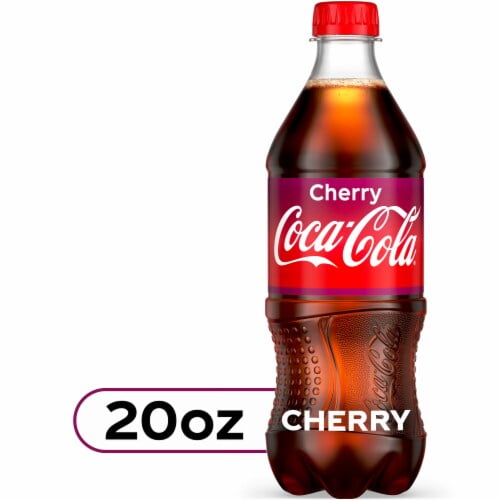 Coca-Cola Cherry Soda Bottle 20 fl oz