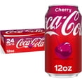 thumbnail image 1 of Coca-Cola Cherry Soda Pop Cans, 12 fl oz, 24 Pack, 1 of 16