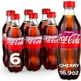 thumbnail image 1 of Coca-Cola Cherry Soda Pop, 16.9 fl oz, 6 Pack Bottles, 1 of 16