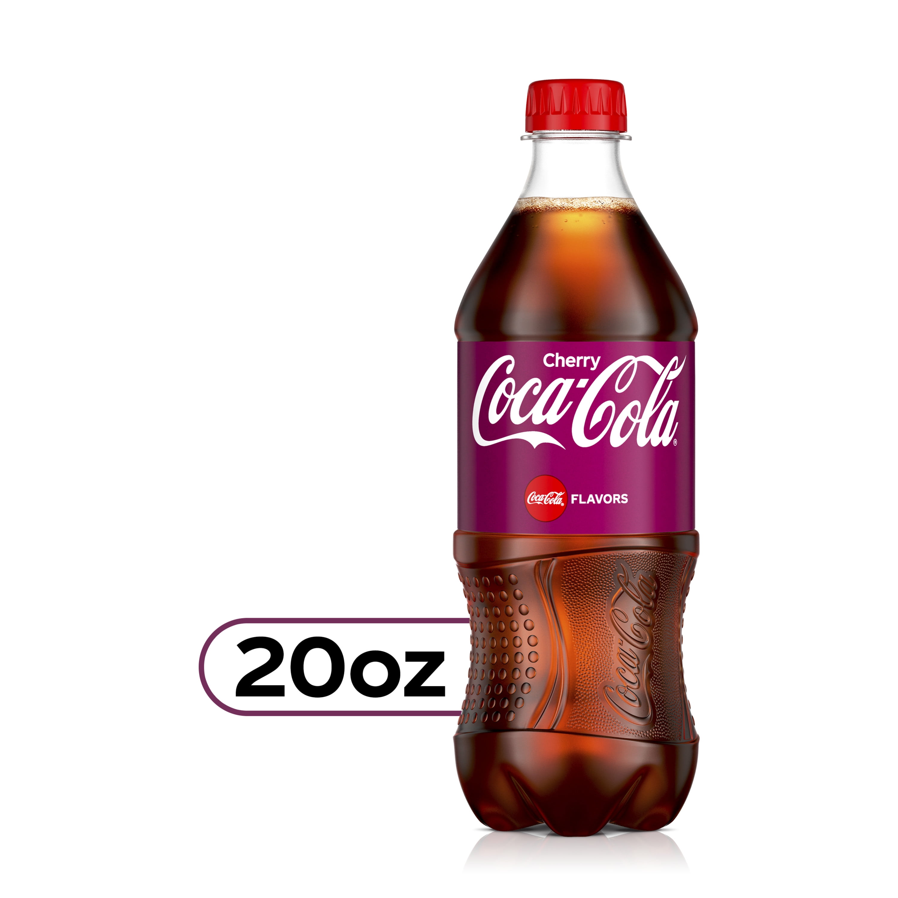Coca-Cola Cherry Soda Pop, 20 fl oz Bottle
