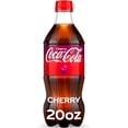 thumbnail image 1 of Coca-Cola Cherry Soda Pop Bottle, 20 fl oz, 1 of 16