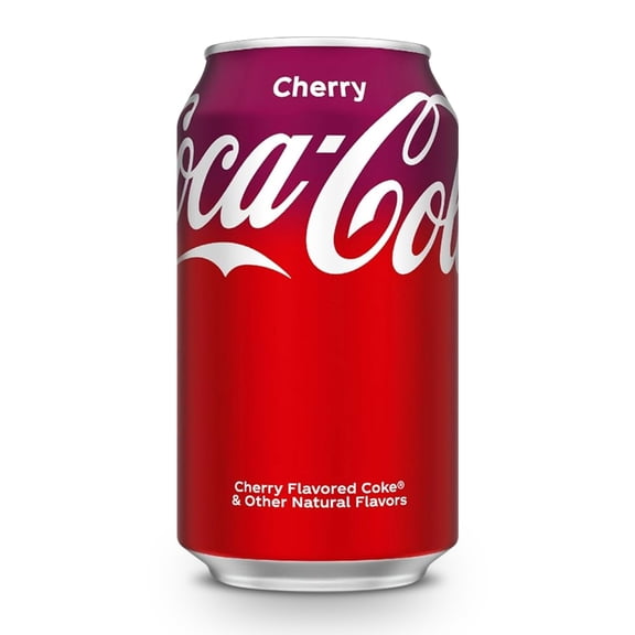 Coca-Cola Cherry Soda Soft Drink, 12 fl oz