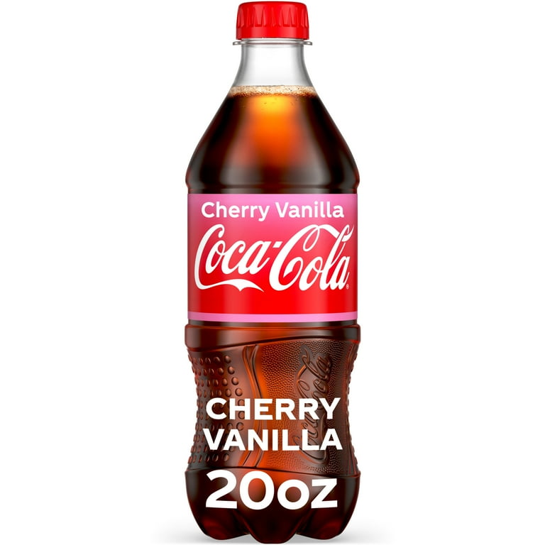 Coca-Cola Cherry Vanilla Sparkling Beverage, 20 fl oz Bottle